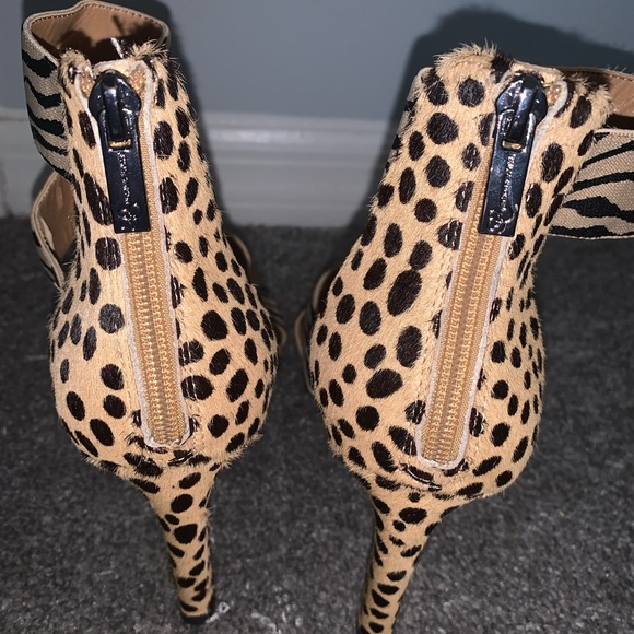 Jessica Simpson Animal Print Heels - Picture 4 of 6